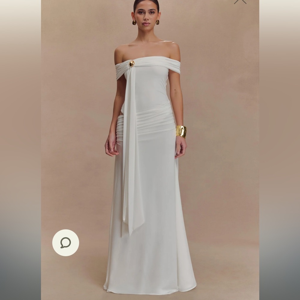 Meshki Olivet Slinky Maxi Dress